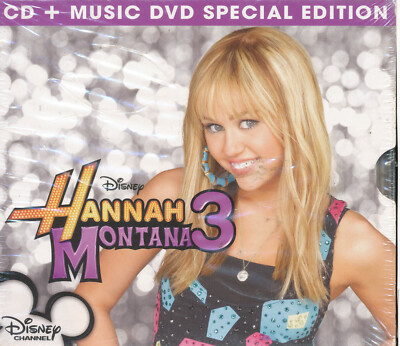 Hannah Montana 3 Walt Disney CD + Music DVD Special Edition RAR Let´s get crazy