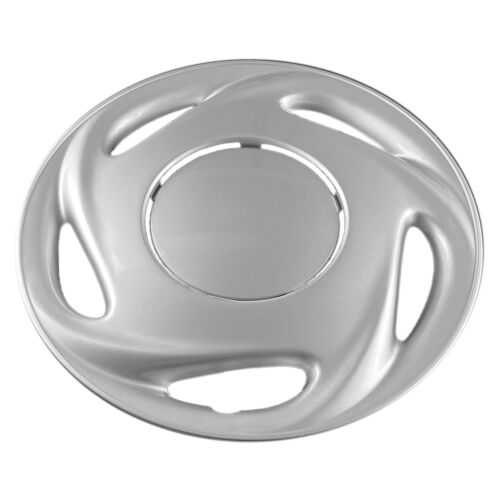 Set of (4) 14" Silver Hubcap Replacements for 1993-2002 Toyota Corolla - Picture 3 of 4
