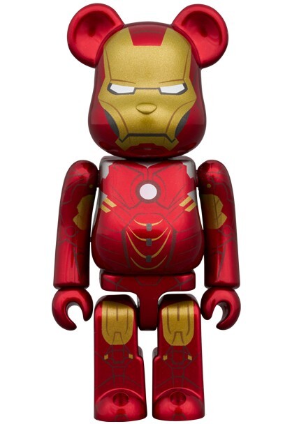 アメコミ MEDICOM TOY - Marvel Infinity Saga Iron Man 400%&amp;100% Medicom 400% + 100% Bearbrck ~ Marvel Infinity Saga Ironman