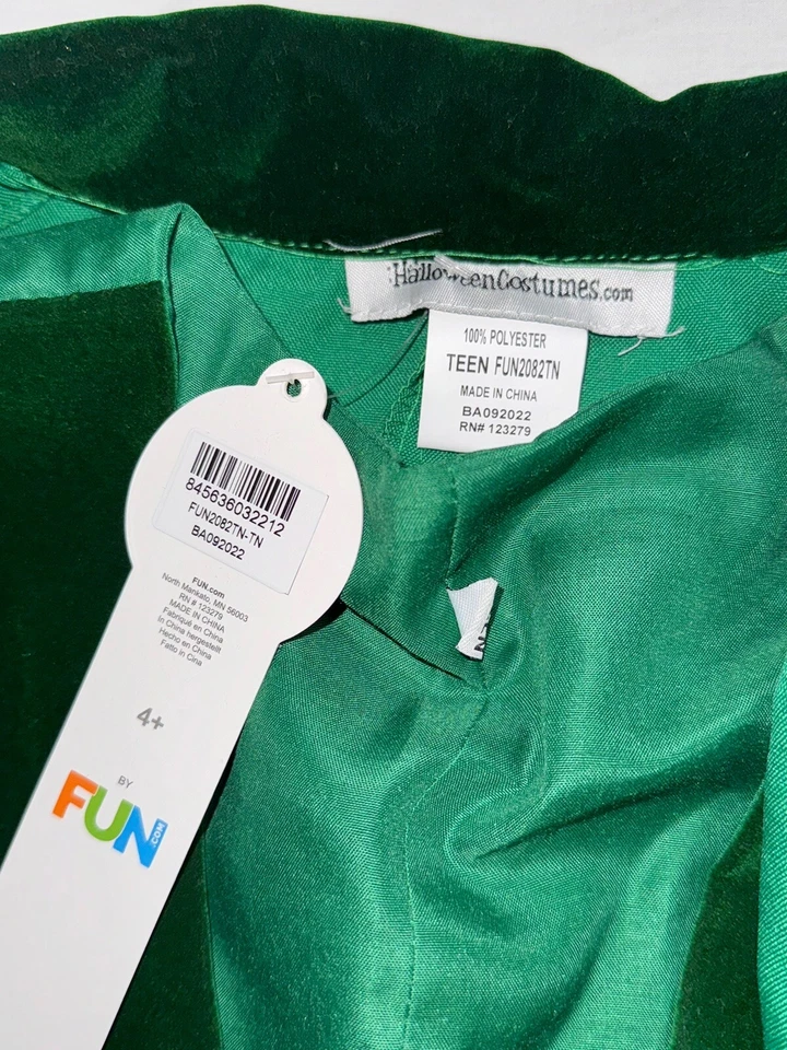 Disfraz de duende para adolescente (talla única adolescente) Foto 3 de 4