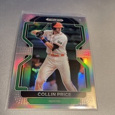 2022 Panini Prizm Draft Picks Collin Price SILVER PRIZM SP #PDP193 (H1)