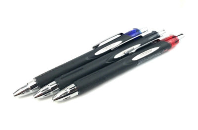 3 x Uni-Ball JETSTREAM SXN-210 Gelschreiber schwarz, blau, rot 
