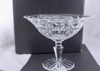 WATERFORD CRYSTAL HERITAGE FOOTED COMPOTE - NIB