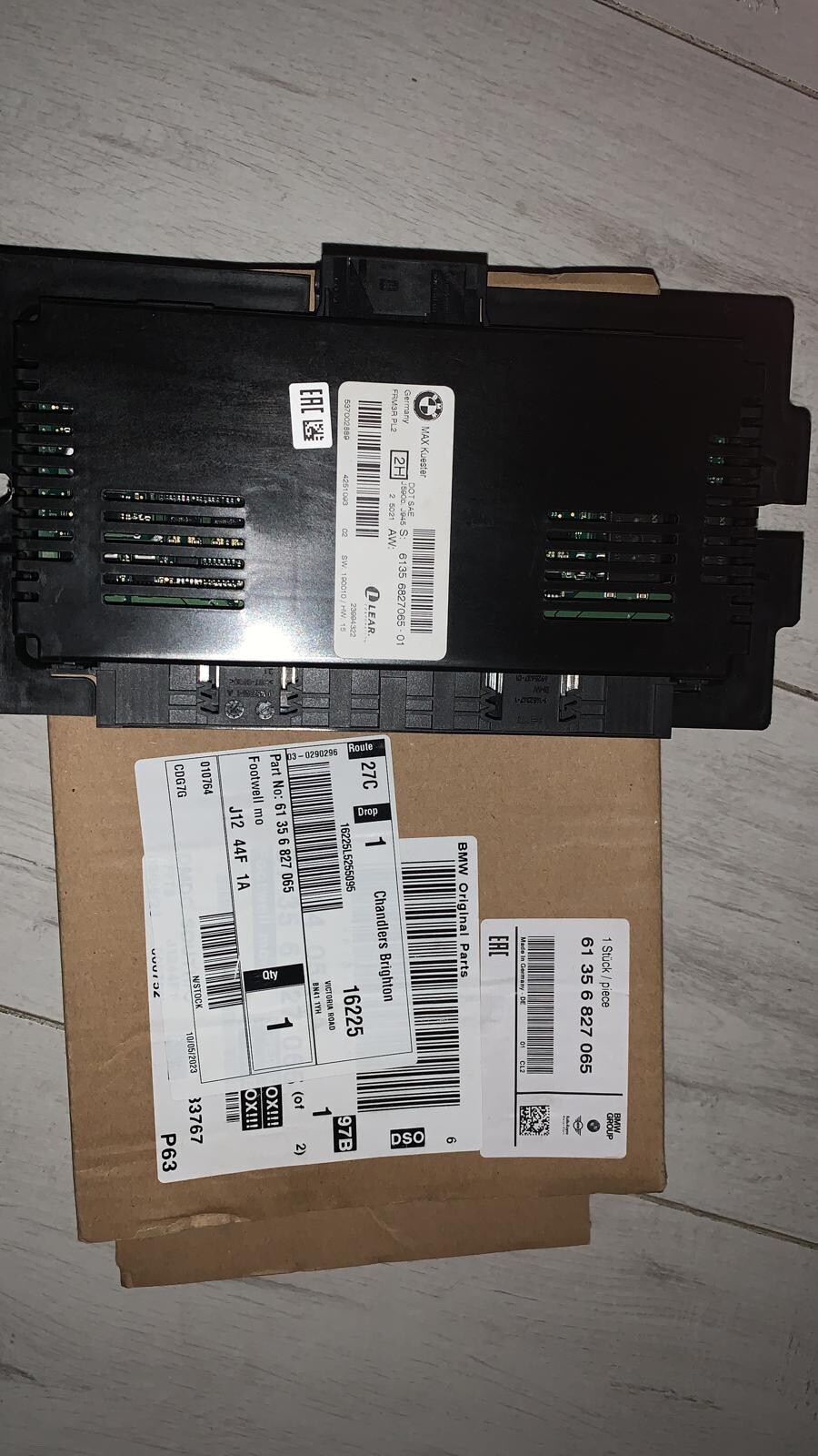 bmw 1 Series E81 Footwell ECU Light Control Module Max Kuester 