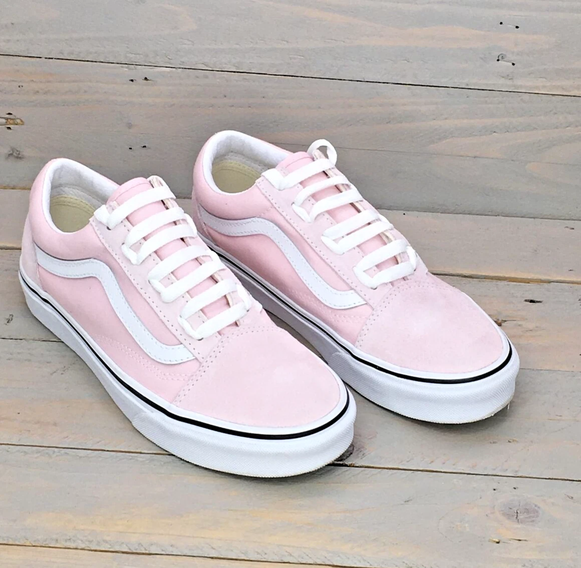 øje undskylde Rummet Vans Old Skool Skate Shoes Women&#039;s 7.5 Men&#039;s 6 Blushing Pink  Suede and Canvas | eBay