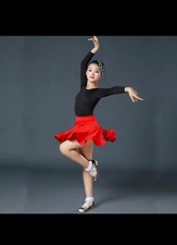 Children Latin Dance Costume.