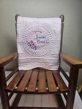Baby Infant Quilt Personalized New Mom Gift Nursery Keepsake