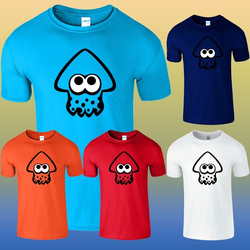Camiseta Splatoon Squid Para Hombre Novedad Divertido Adulto Presente para el torso | eBay