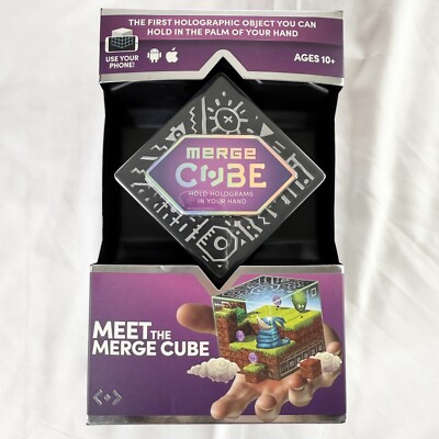 Merge Cube Hold Holograms in Your Hand Virtual Game Toy for IOS Android
