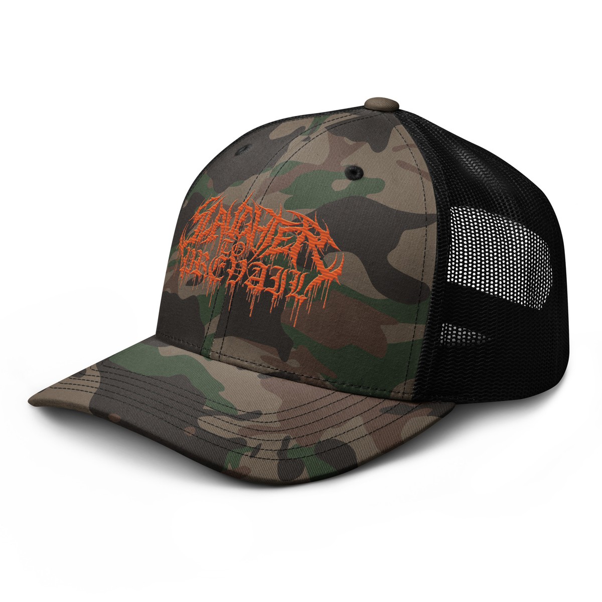 Slaughter To Prevail Deathcore Hunter Orange Camouflage