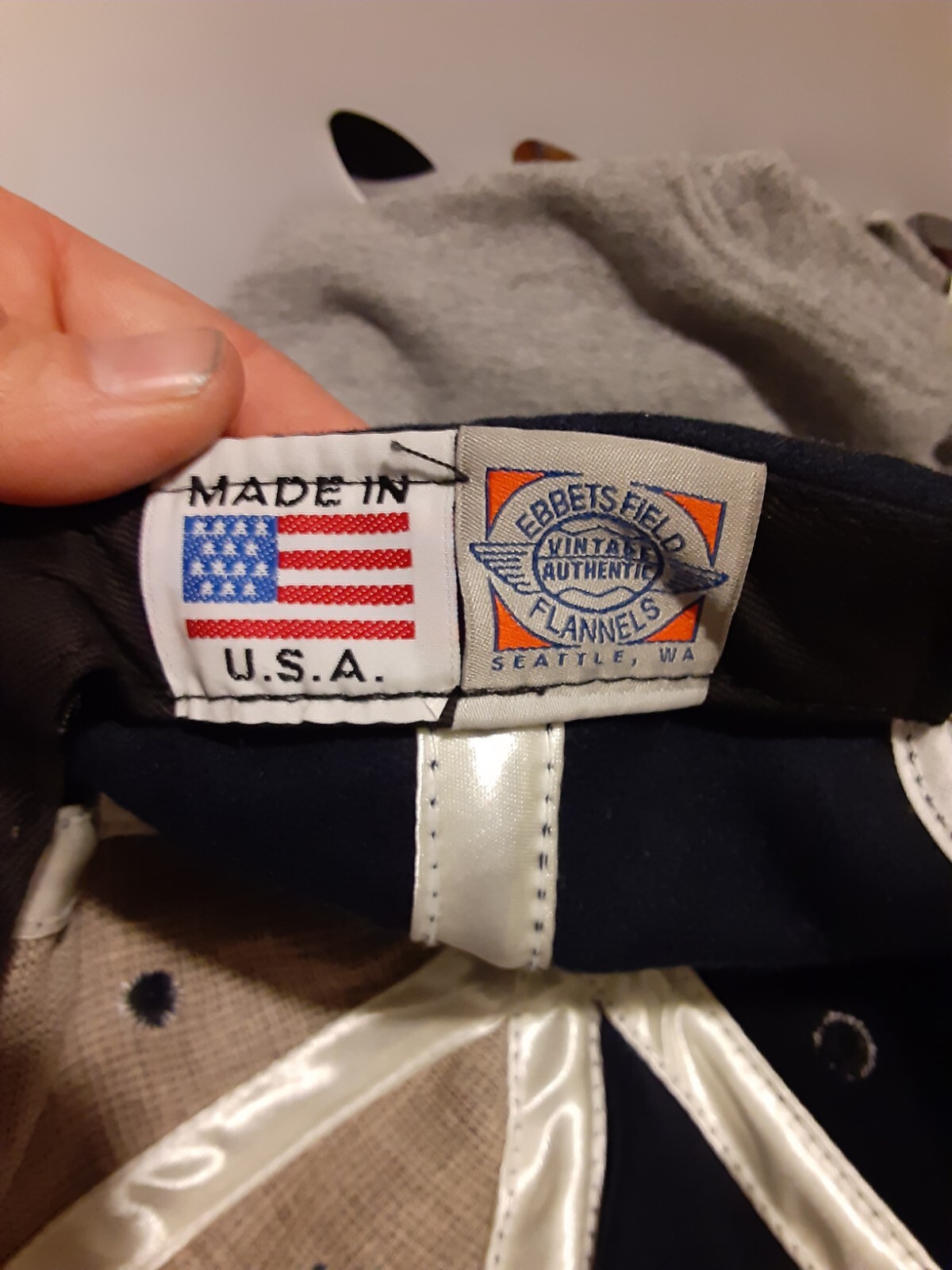 40 Theives Ebbets Feild Strapback Snapback Hat Ca… - image 4