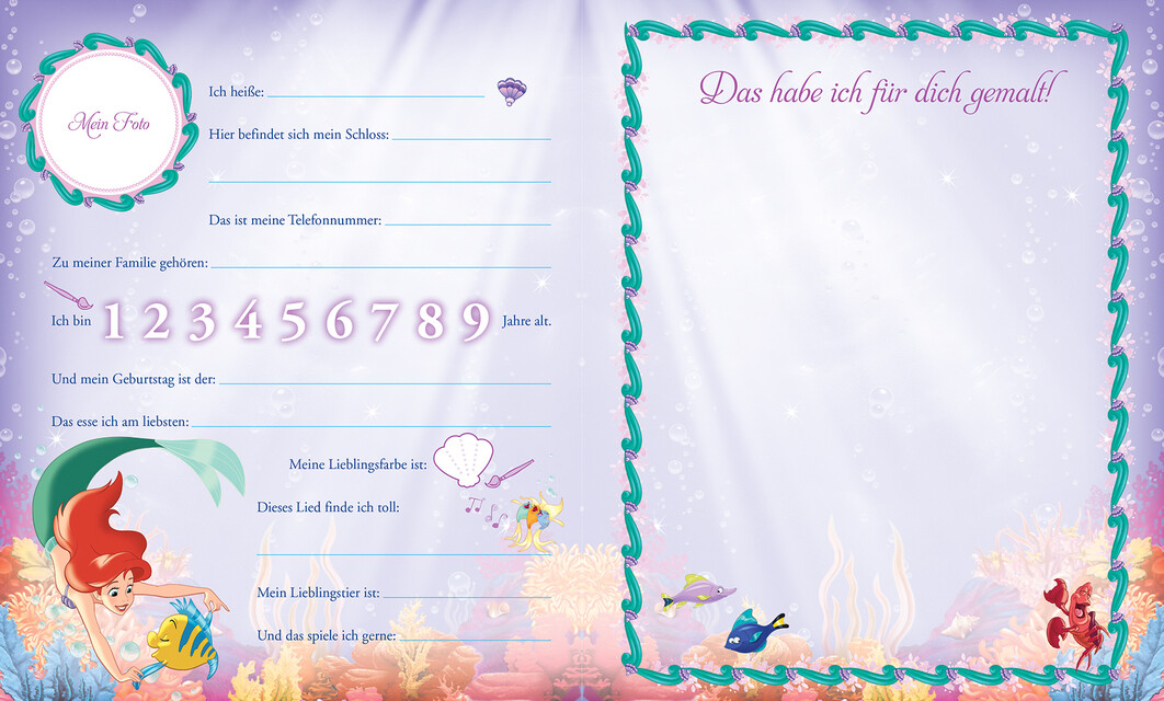 Thumbnail - Panini Disney Prinzessin: Arielle Die Meerjungfrau: Meine Ersten