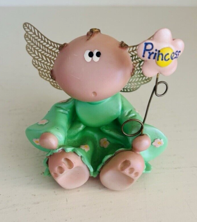 Vintage 2001 Angel Cheeks Kirk’s Kritters Princess Angel Figurine