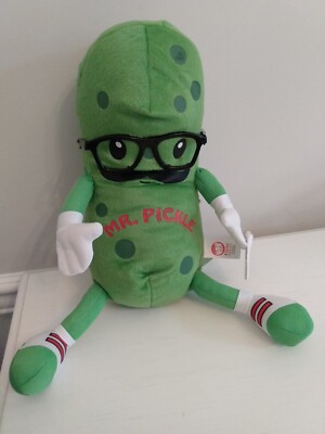  Mr. Pickle Plush 15 inches with legs Plush Stuffed Fiesta Toy New With Tag 