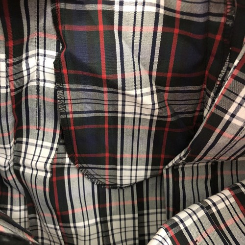 Flynn O'Hara Girls Sz 8 Uniform Box Pleat Skirt #505 Plaid Elastic Waist Zip USA - Picture 10 of 13