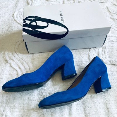 cobalt blue pumps