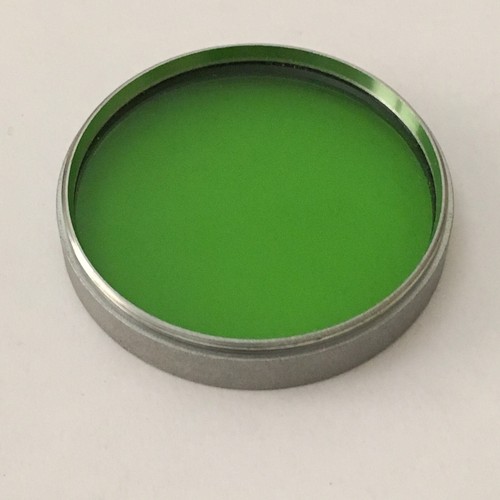 VINTAGE CHROME 49MM GREEN SCREW IN FILTER -FREE SHIPPING - Picture 3 of 3