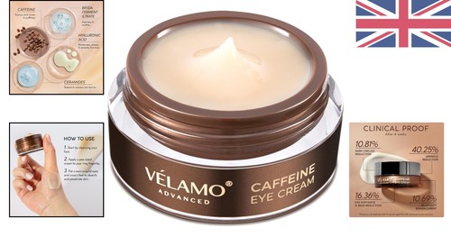Caffeine Eye Cream 15g: Reduce Dark Circles & Puffiness for Youthful Eyes - Picture 2 of 8