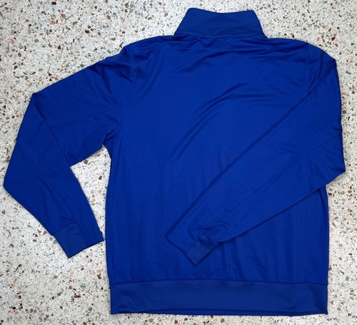 B. Draddy Men's Embroidered Logo Blue 1/4 Zip Pullover Size Large - Picture 8 of 8