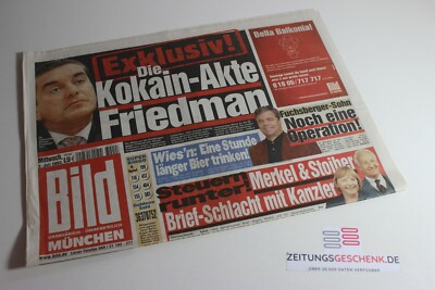BILDzeitung 02.07.2003 Juli München Bayern 18. 19. 20. Geburtstag Geschenk MB 