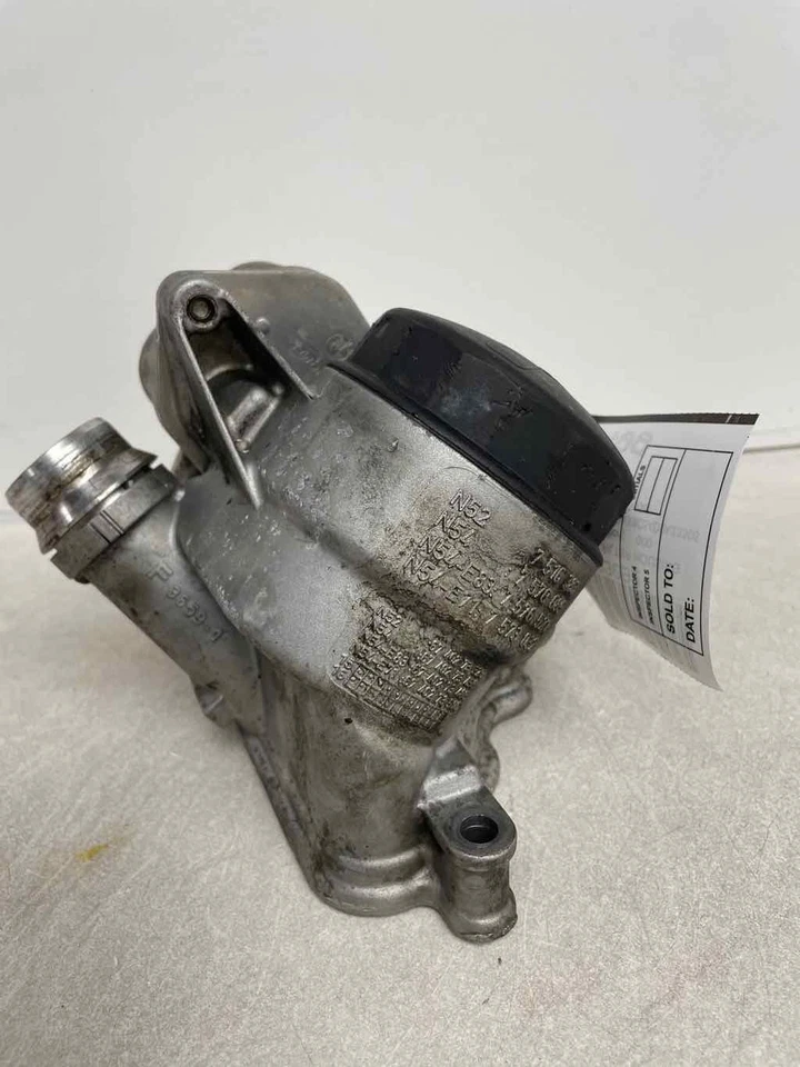 Carcasa de filtro de aceite de motor BMW 2,0 L 7516383 OE 👌 Se adapta a BMW X3 2011-2017 Foto 2 de 4