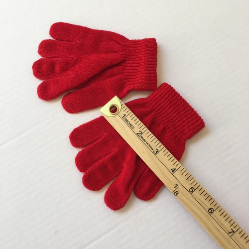 Set Of 3 Toddler Beanie Hat , Scarf , Gloves , Red E2-165 - Picture 11 of 12