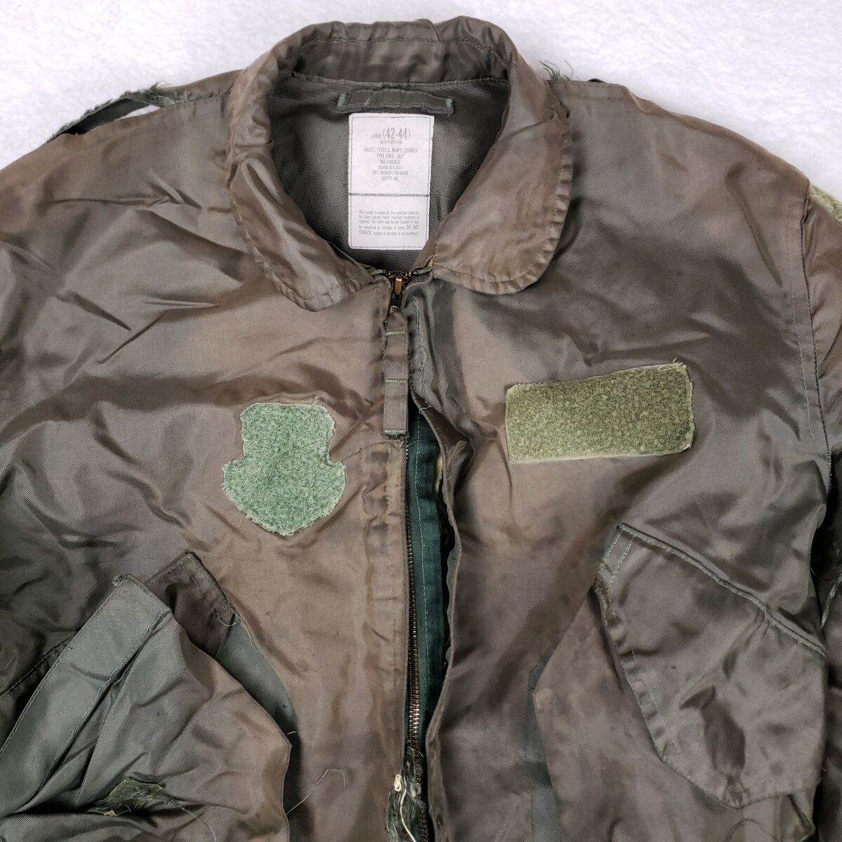 Vintage CWU 36P Flight Jacket Military Pilot Bomber Men Vintage CWU 36P Flight Jacket Military Pilot Bomber Men