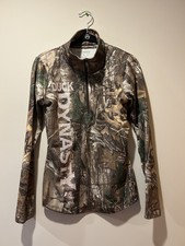Duck Dynasty 1/4 Zip Quick Dry Camo Lightweight Jacket