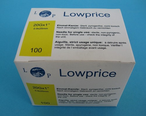 Einmalkanülen Kanülen Injektiokanülen Einwegkanülen 100 Stück Packung Steril - Bild 11 von 12