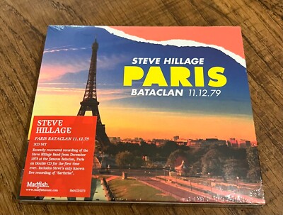 Steve Hillage ''Paris Bataclan 11.12.79'' 2CD 2024 Sealed [Earthrise Gong]