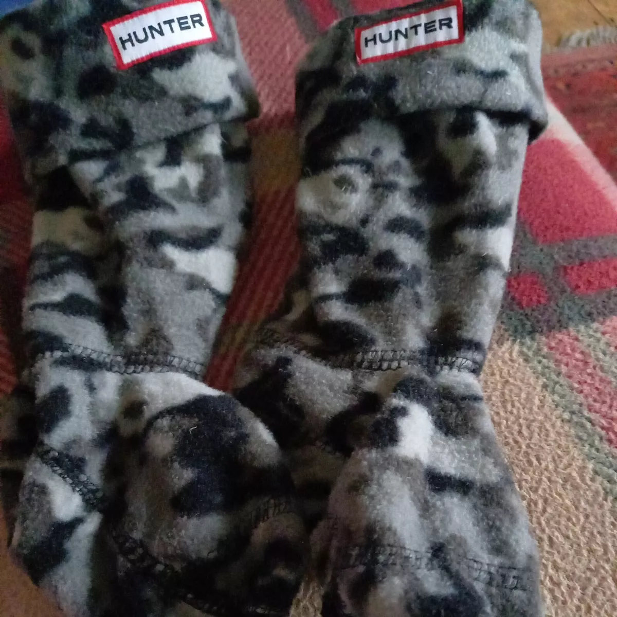 Childrens Hunter Fleece Liners For Wellies Size XXS 7 9 eBay