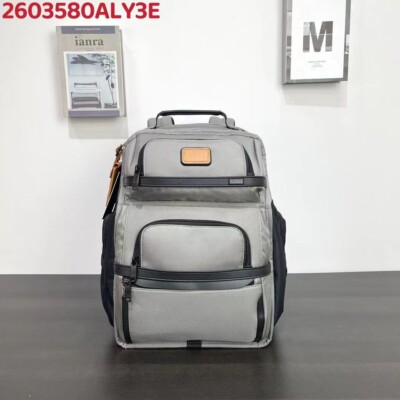 TUMI ALPHA3 GREY 2603580 Black Blue Grey Backpack Shoulder Bag Sports Business