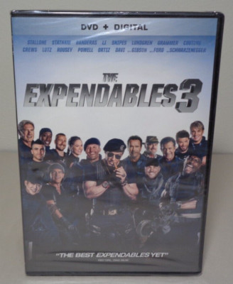 THE EXPENDABLES 3 New DVD + DIGITAL