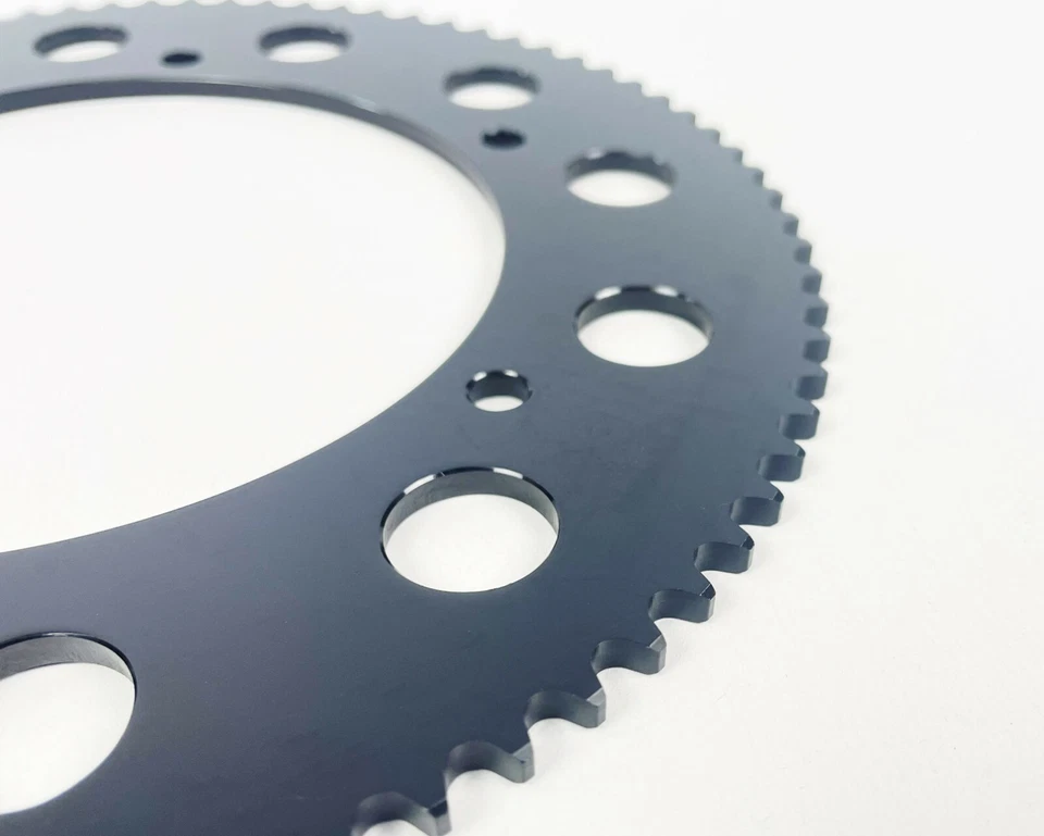 Righetti Ridolfi Black Aluminium 219 Pitch Kart Sprocket | TKM Rotax X30 Honda