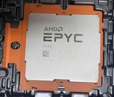 AMD EPYC 9534 processor CPU 64 core 2.45GHz 3.70GHz TDP-280W SP5 DDR5-4800MHz