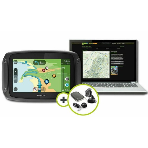 TomTom Rider 550 Premium Motorcycle GPS SatNav│*Lifetime World Maps+Speed Camera - Bild 9 von 12