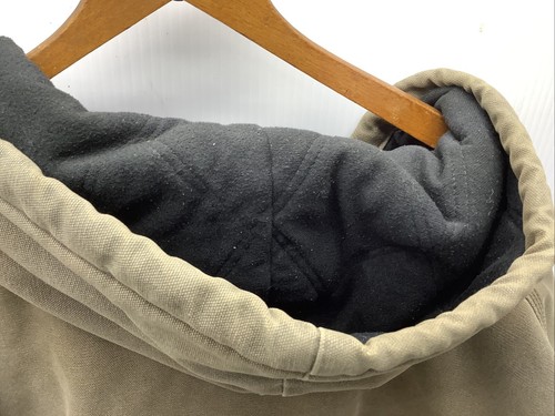 Carhartt Mens Dark Brown Vintage Hooded Canvas Jacket Size XL - Picture 18 of 21