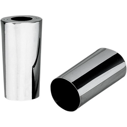 Drag Specialties Fork Slider Covers - Chrome - Smooth - Stock Length  DS-222898