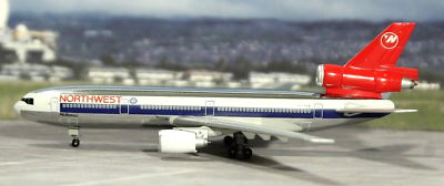 Dragon Wings Northwest Airlines Douglas DC-10-40 1:400 EXTREMELY