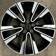 * 19" Genuine VOLVO V60 ALLOY WHEEL RIM 8J ET55 5X108 BLACK DIAMOND 31680202