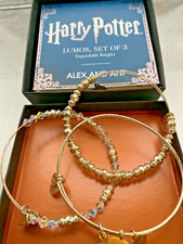 Alex and Ani Harry Potter LUMOS, Set of 3 Expandable Bangles