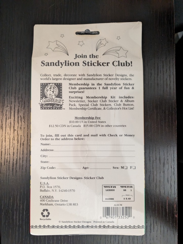 1998 Disney The Lion King Sticker Album by Sandylion CELEBRATE 30th Anniversary eBay