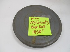 Sportbeams 16mm B&W SB-16 Home Movies Big League Baseball Reel Giants SMELLS