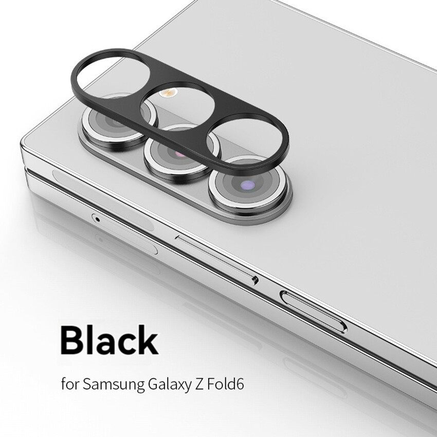 Metal Lens Sticker Folded Phone Lens Film Polished for Samsung Galaxy Z Fold 6-image