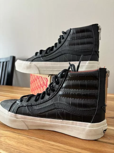 Vans 2025 cuire noir