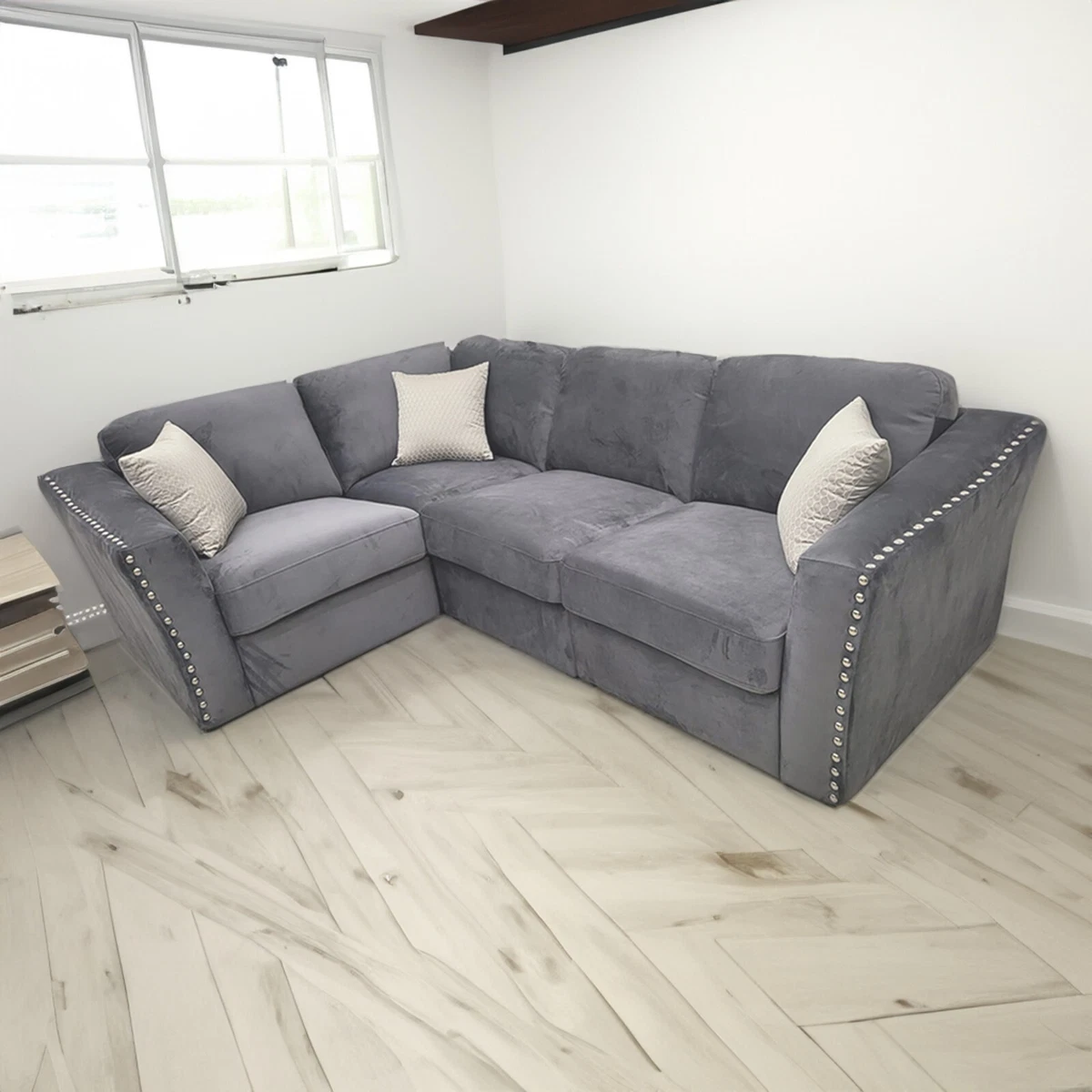 Gray corner sectional deals