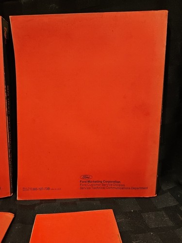 1973 Ford Truck Shop Manuals Volume 1-5: Chassis, Engine, Body Electrical & More - Picture 10 of 16