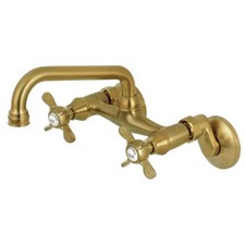 Kingston Brass KS113 Essex 1.8 GPM Widespread Bridge Kitchen - Brass