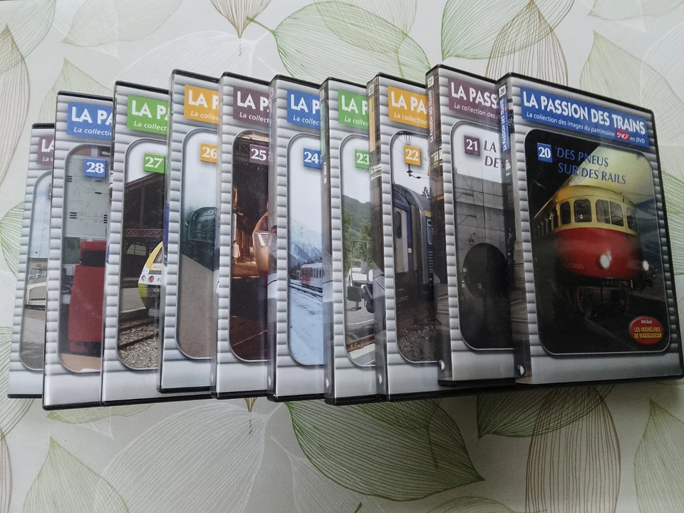 Collection Images Patrimoine SNCF Atlas - Les 40 Dvd " La Passion Des Trains" - Photo 4/4