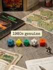 WOW CONDITION! vintage TSR Holmes rpg ad&d dice set *DICE ONLY ? 113025@